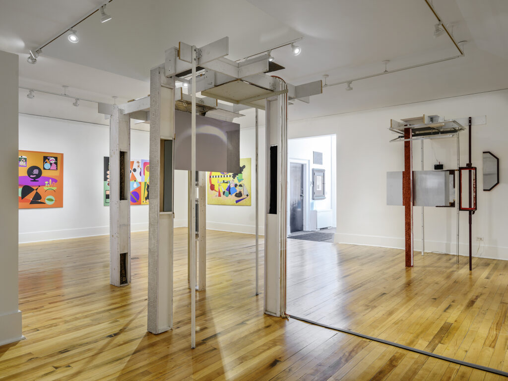 Construction House: Heather Rowe & Ad Minoliti