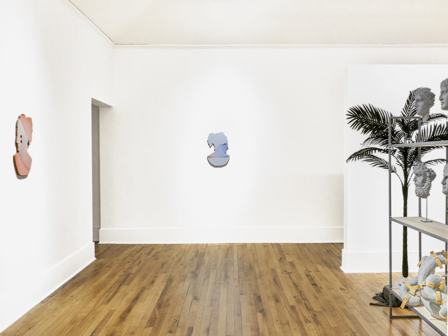 Installation view of Classic Beauty left Vivian Greven 2018 right Vivian Greven o 2018